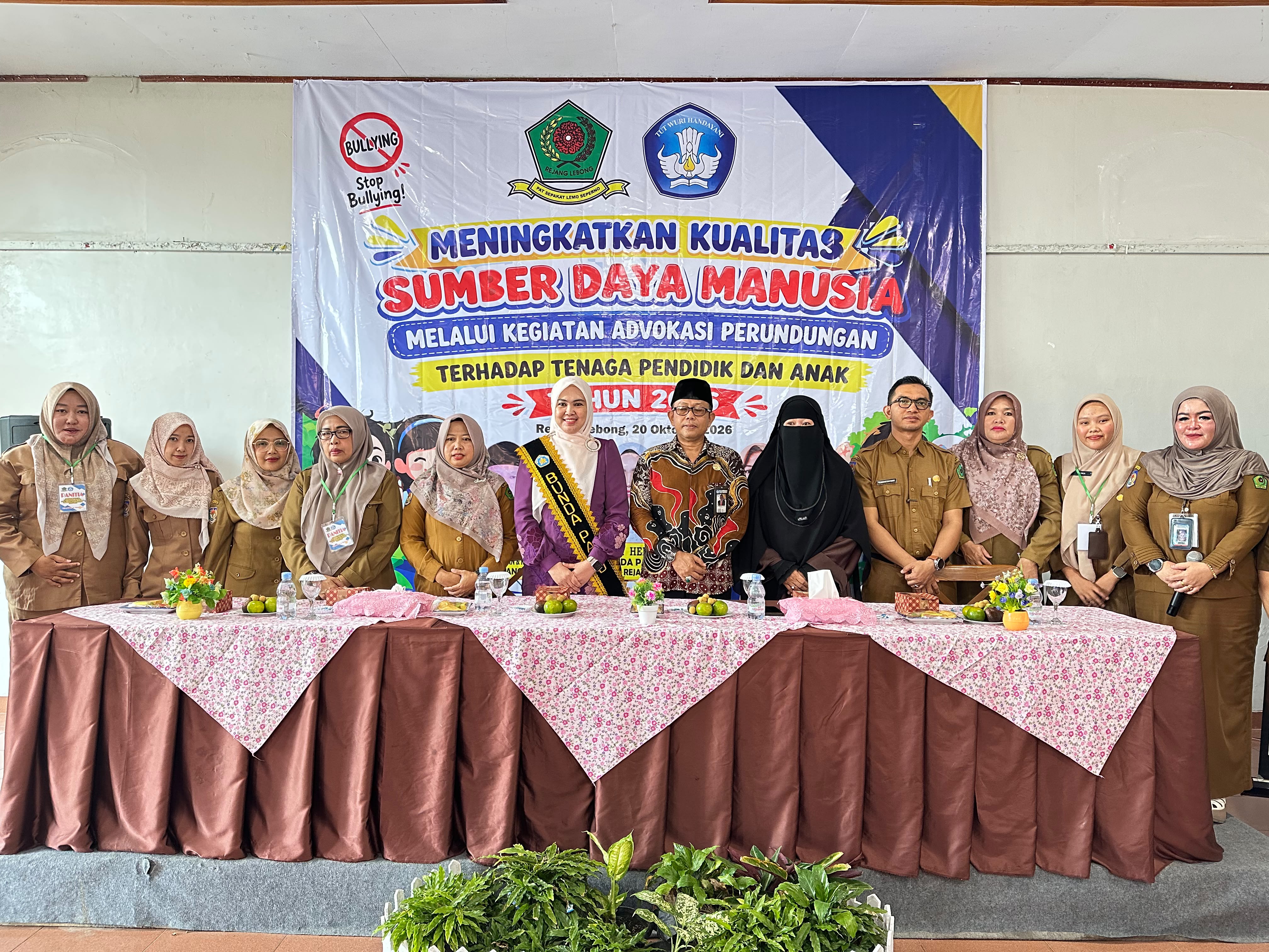 Bunda PAUD Rejang Lebong dr. Melka Buka Sosialisasi Pencegahan Bullying, Tekankan Pentingnya Perlindungan Anak