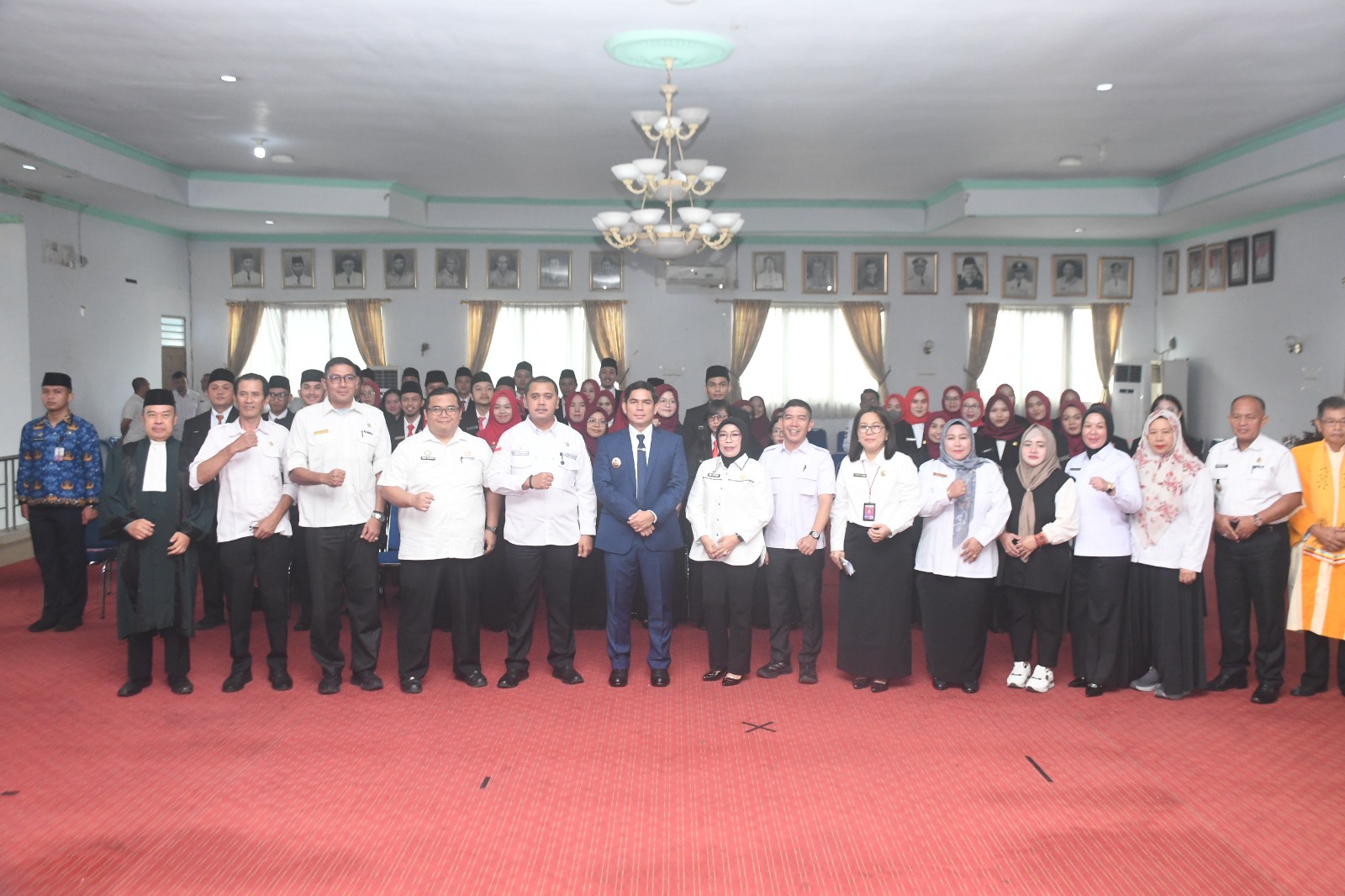 Plt Bupati Rejang Lebong Lantik 51  Pejabat Fungsional, Kukuhkan Dua PNS Lulusan IPDN