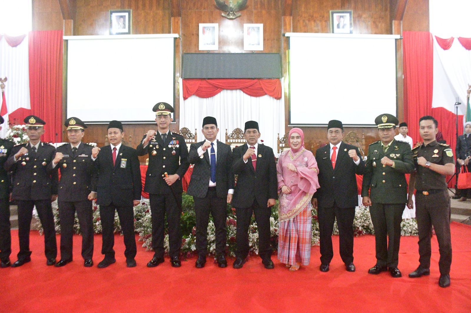 Plt Bupati Rejang Lebong Hadiri Paripurna Istimewa DPRD, Dengarkan Pidato Kenegaraan Presiden