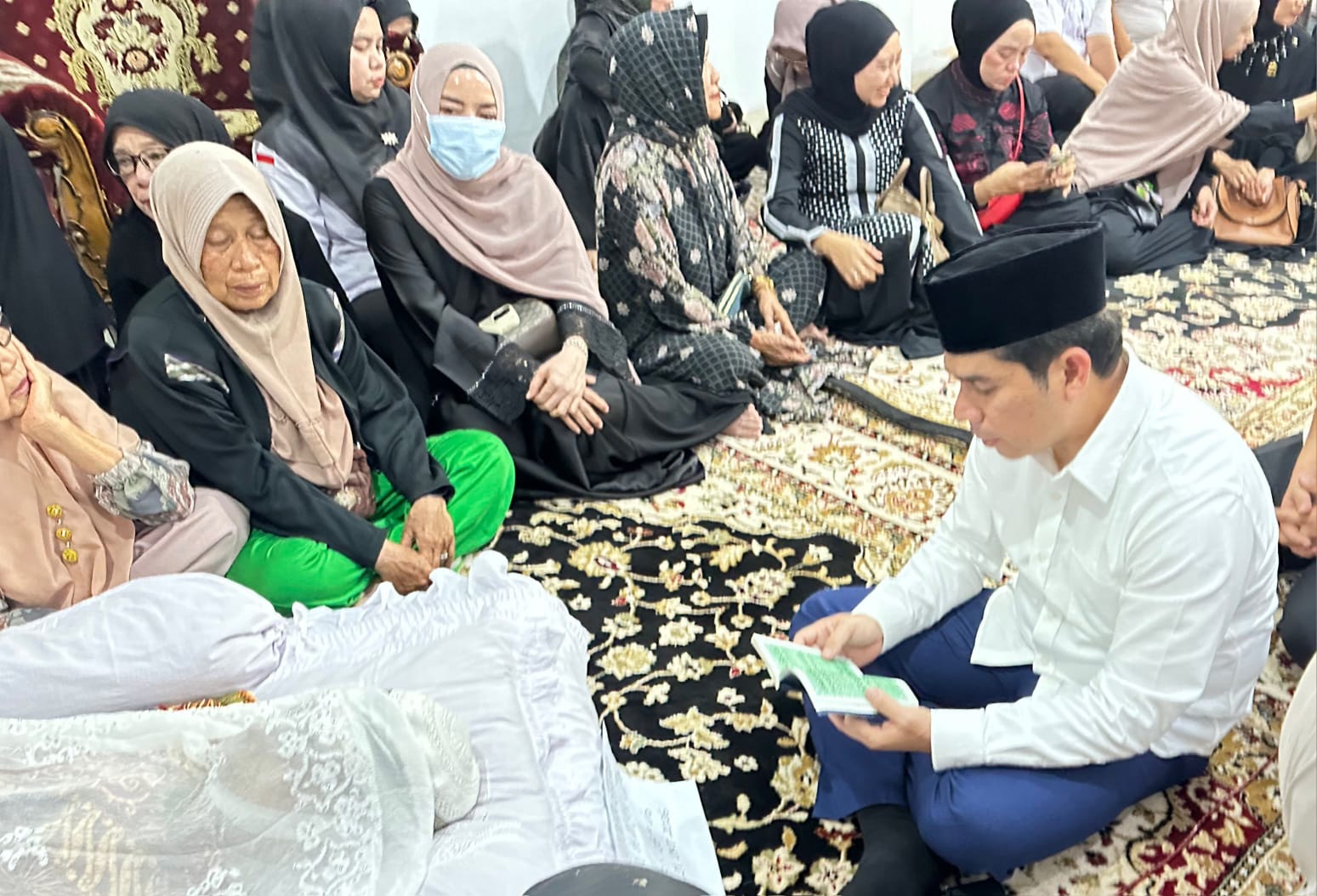 Plt Bupati Hendri Melayat ke Rumah Duka Lukman Effendi, Duka Menyelimuti Rejang Lebong