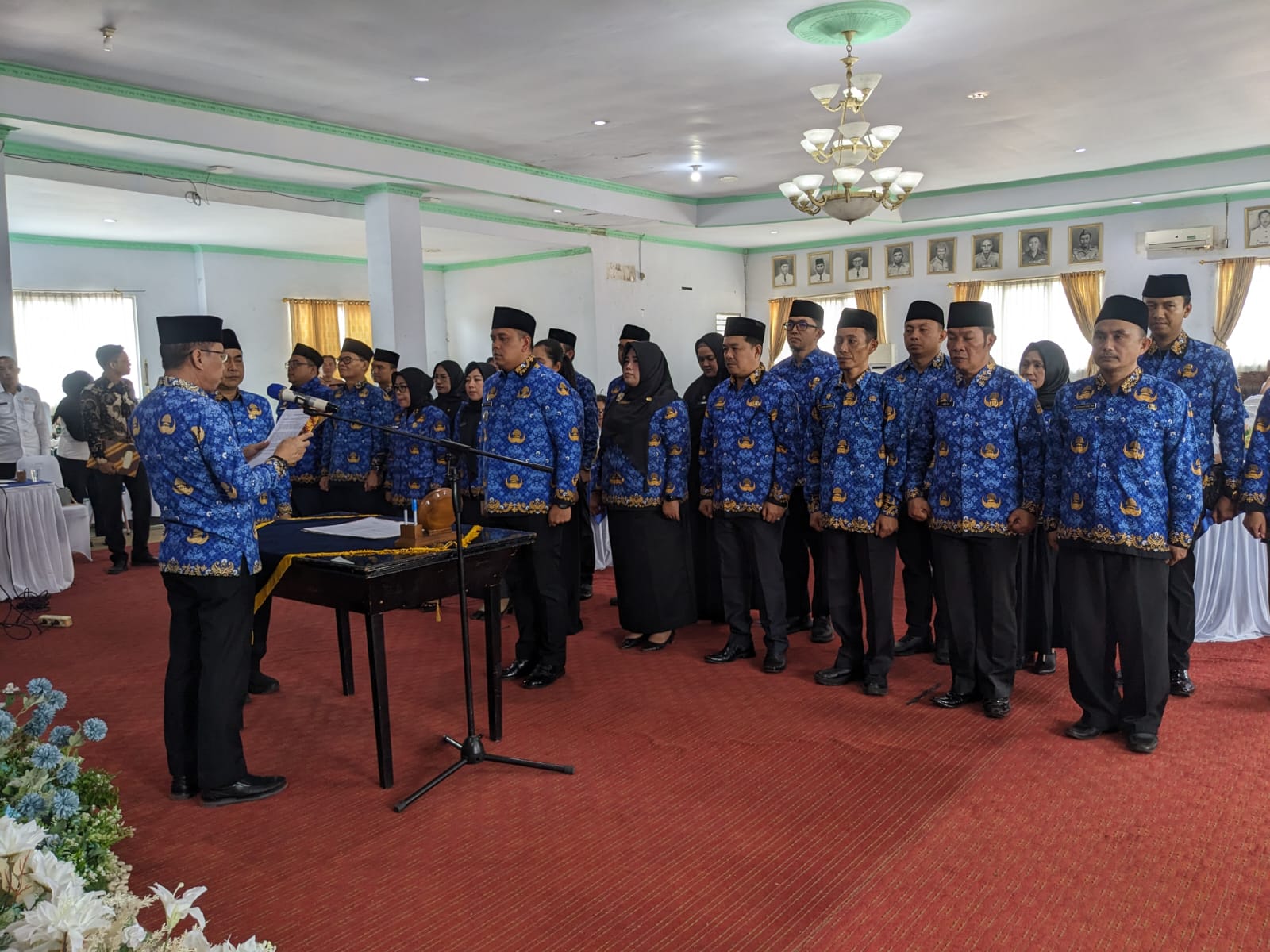Dewan Pengurus Korpri Rejang Lebong PAW Dikukuhkan, Bobby Harpa Santana Jabat Ketua