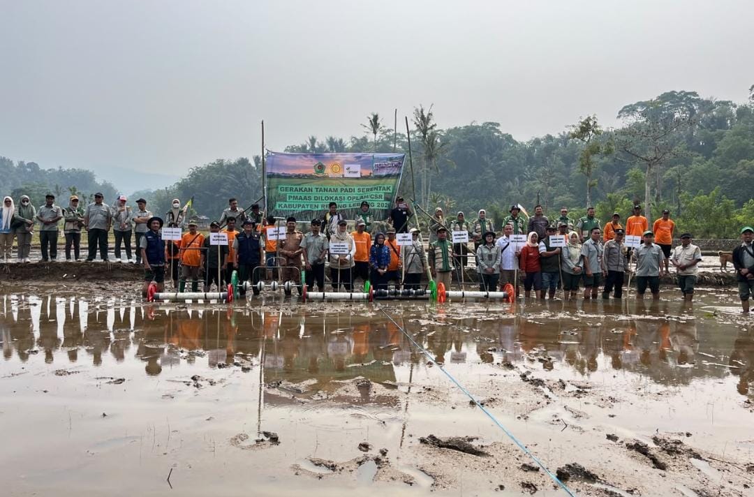 Kampung Baru Jadi Lokasi Gerakan Tanam PM-AAS, Produksi Padi Ditargetkan Naik 100 Persen