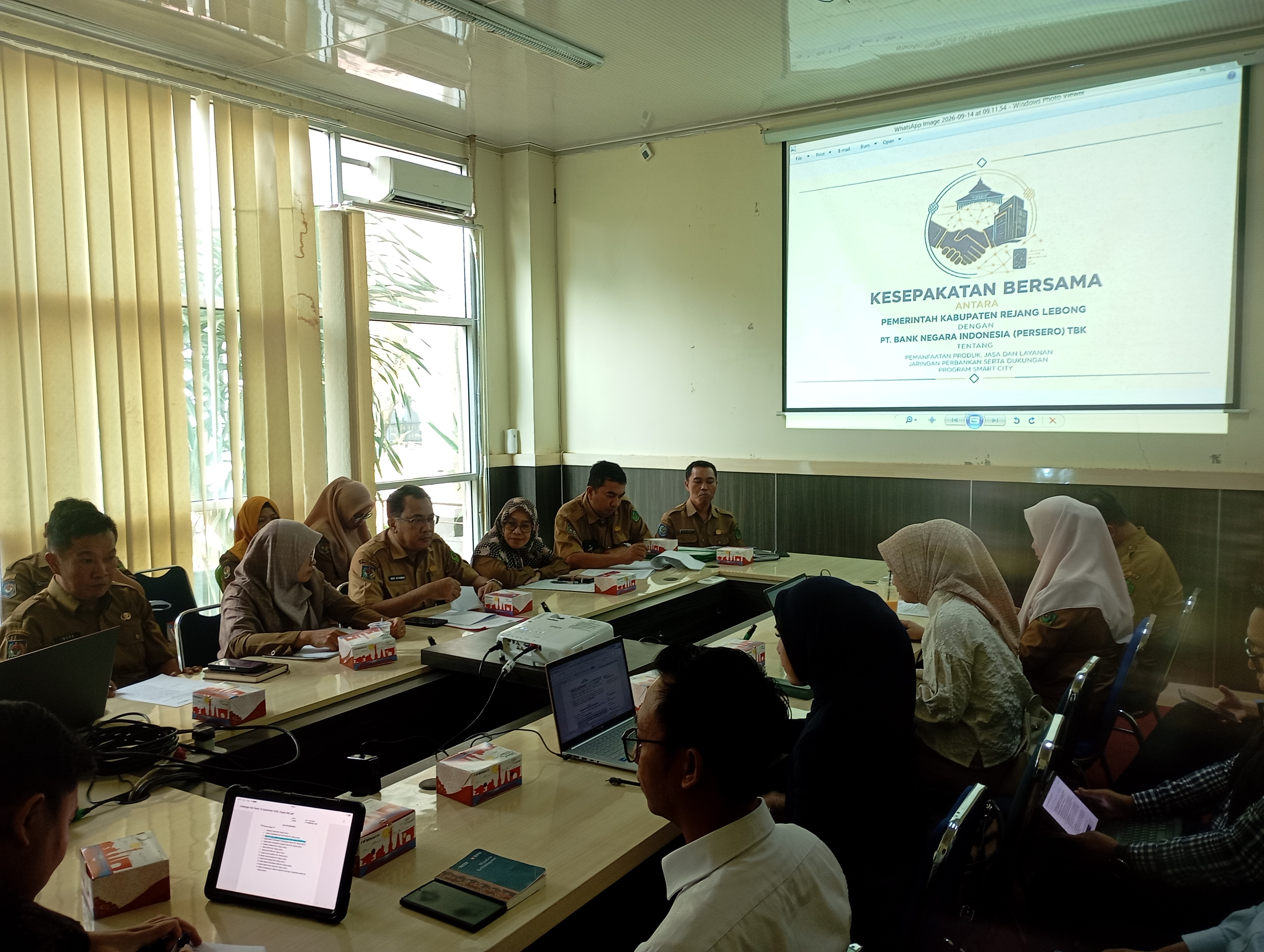 Pemkab Rejang Lebong dan BNI Curup Siapkan Kerja Sama, Digitalisasi Layanan hingga PAD Jadi Sasaran