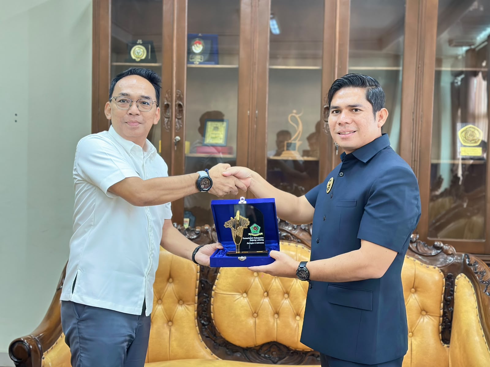 Perkuat Kolaborasi Antar Instansi, Kepala KPP Pratama Curup Audiensi dengan Plt Bupati