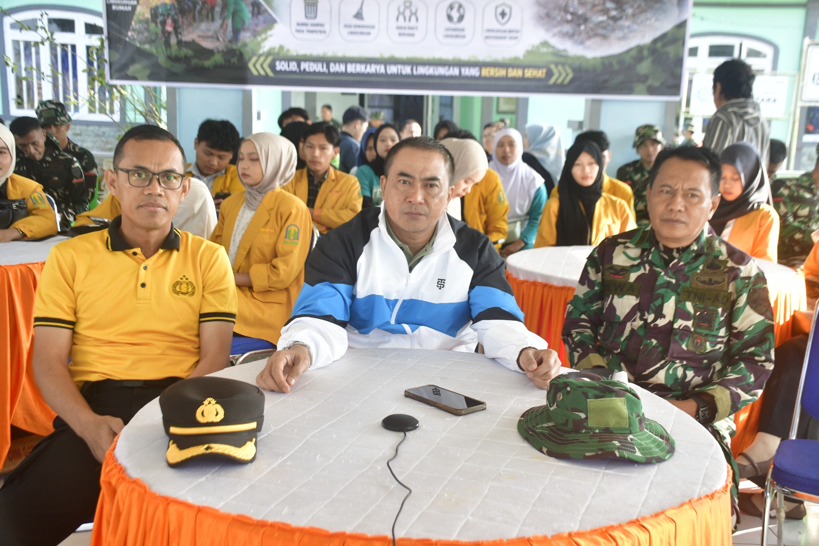 Sekda Rejang Lebong Hadiri Aksi ‘’Radin Inten Asri’’  yang digelar Kodim 0409 di Seputaran Danau Bermanei