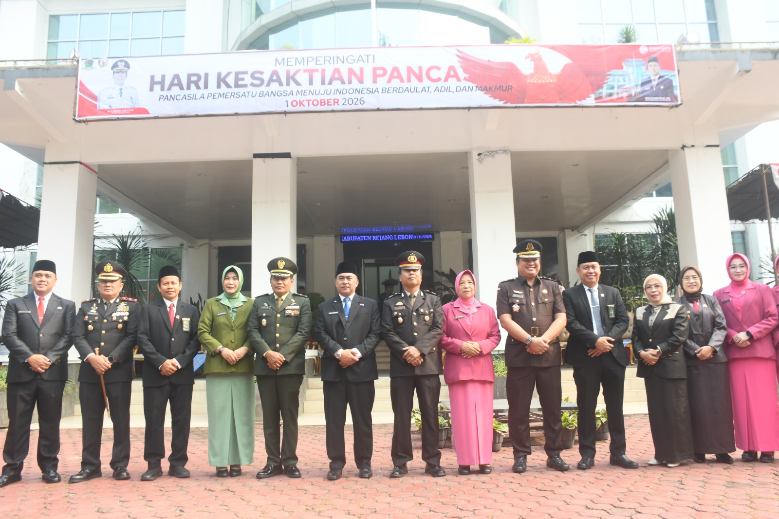 Pemkab Rejang Lebong Peringati Hari Kesaktian Pancasila 2026, Sekda Pimpin Upacara