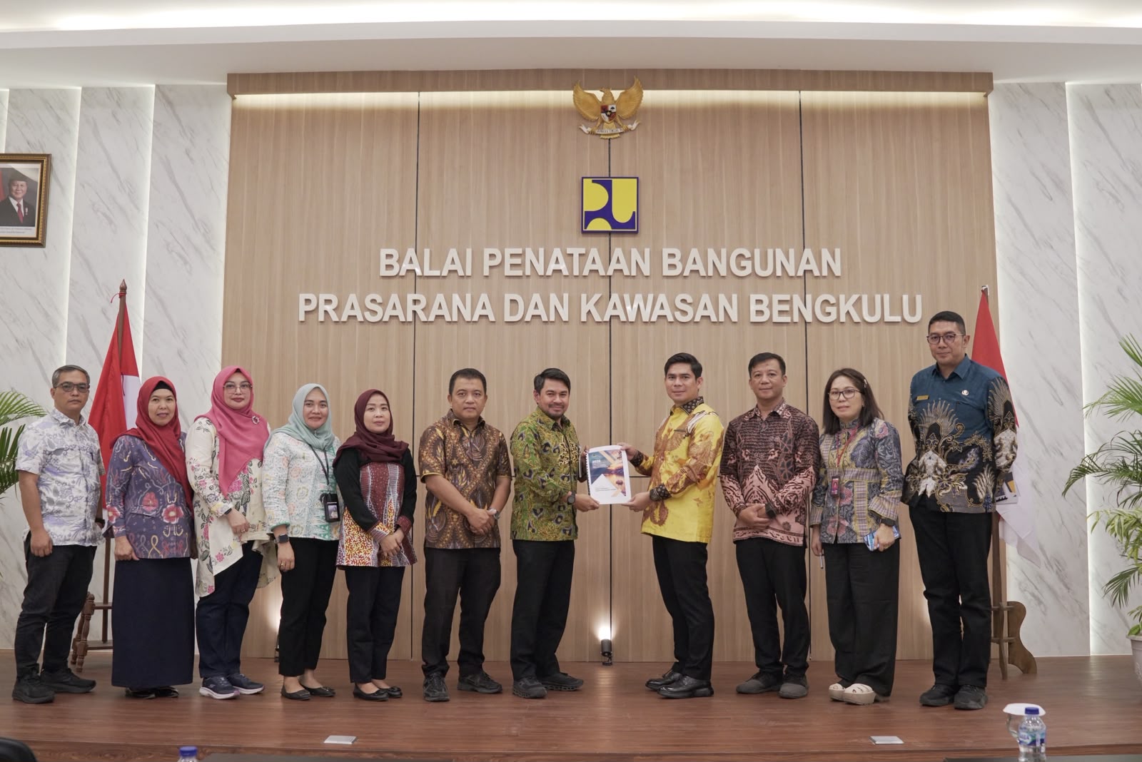 Jemput Bola ke BPBPK, Pemkab Rejang Lebong Bidik Dukungan APBN Terkait Pengembangan DMHB dan Infrastruktur