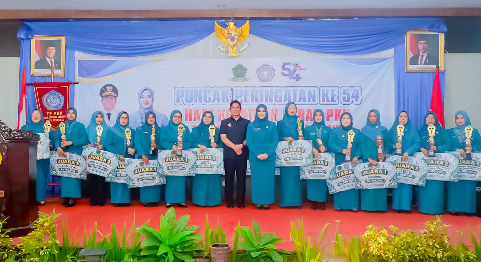 HKG PKK ke-54 di Rejang Lebong, Plt Bupati Hendri Ajak Kader Perkuat Peran untuk Masyarakat