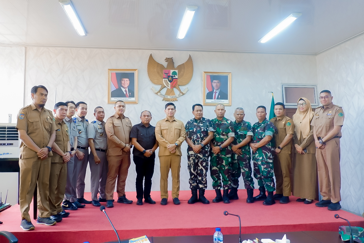 Pemkab dan Kodim 0409 Rejang Lebong Bahas Kesiapan Lahan Pembangunan Yon TP