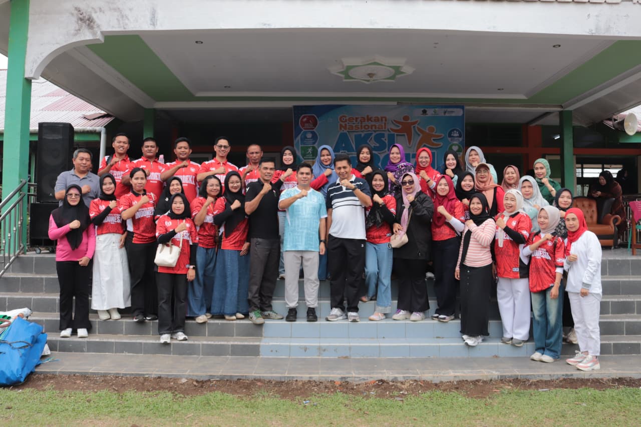 Gerakan Aksi Bergizi di SMAN 2 Rejang Lebong, Plt Bupati Puji Antusias Para Siswa