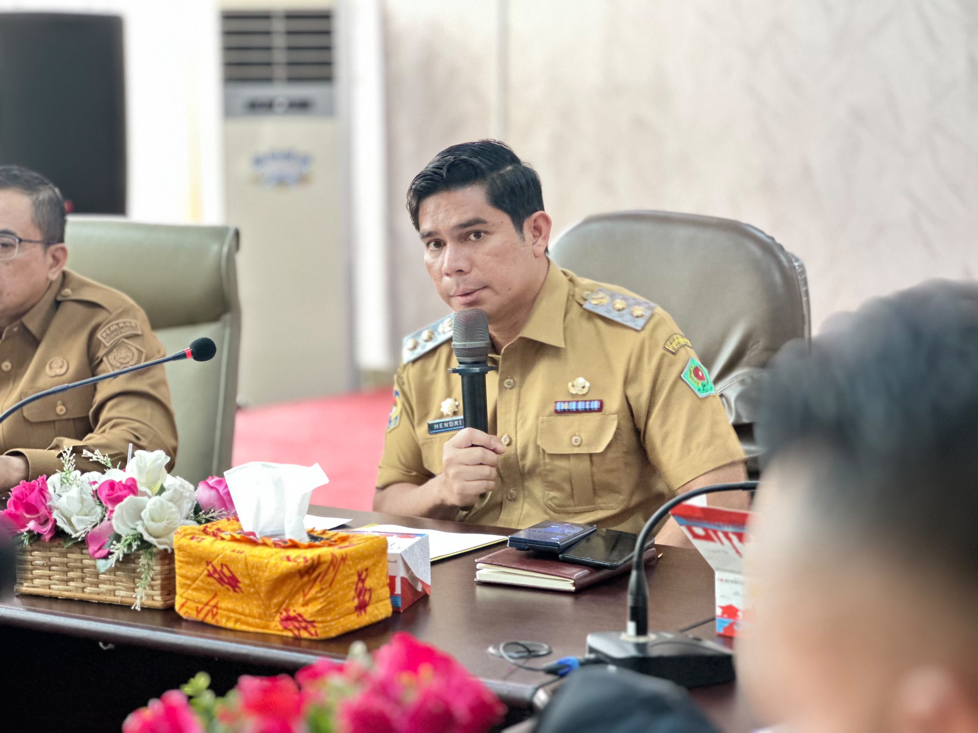 Plt Bupati Pimpin Rakor dan Pemantapan Gebyar Semarak Merah Putih di Rejang Lebong
