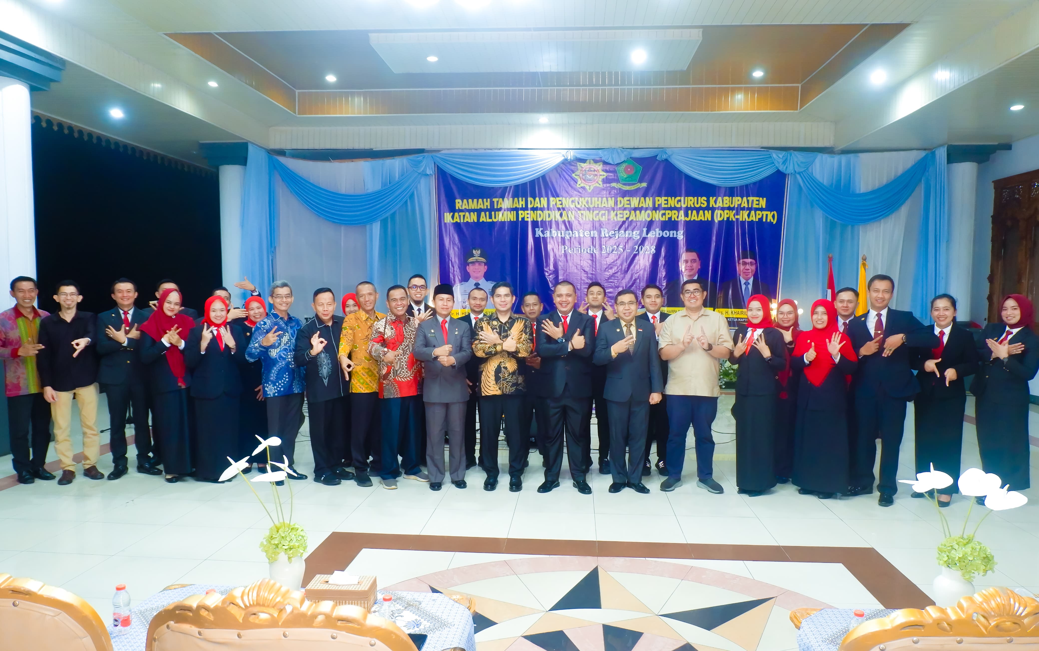 DPK-IKAPTK Rejang Lebong Periode 2025-2028 Resmi Dikukuhkan, Bobby Harpa Santana Jabat Ketua