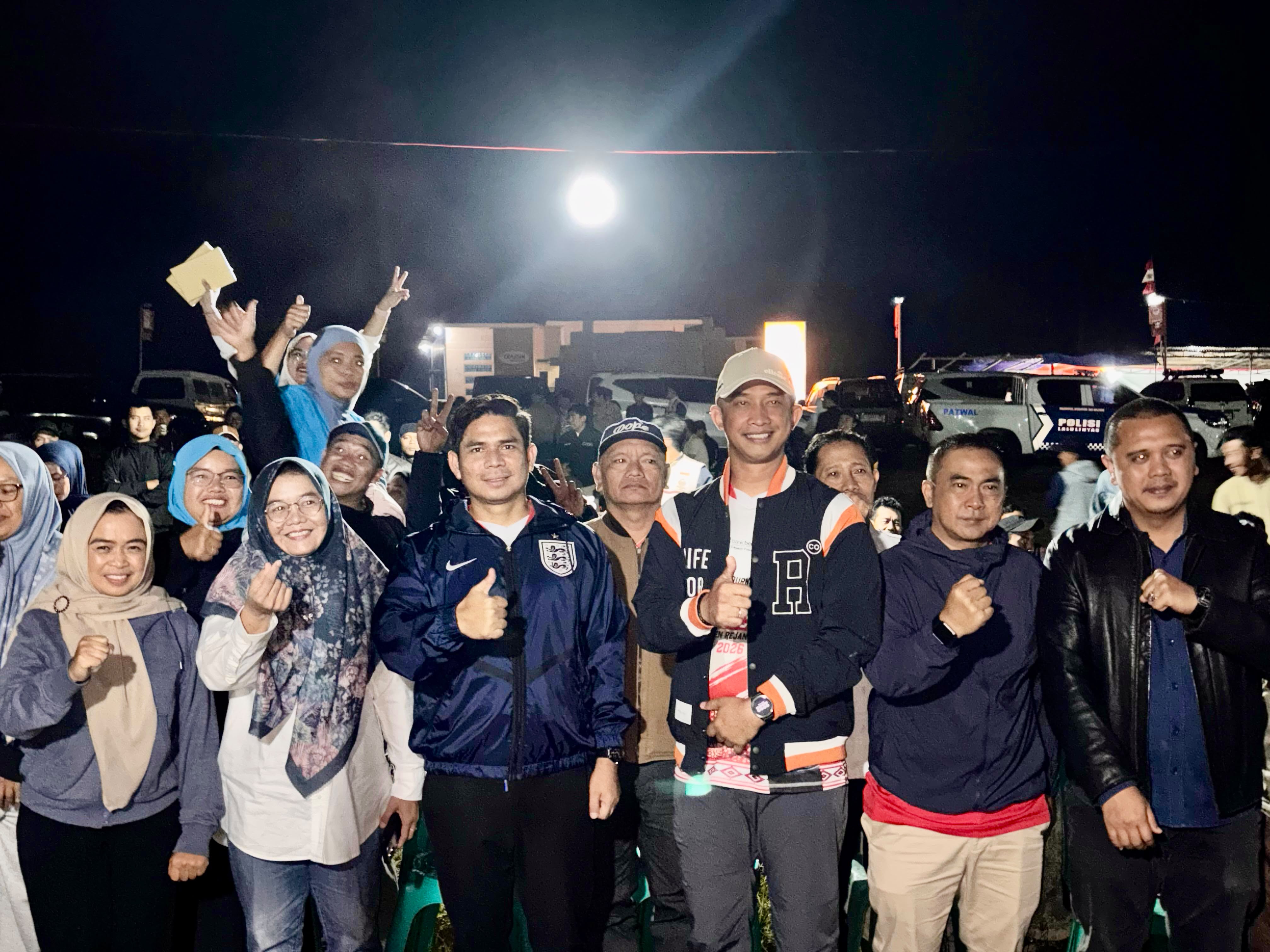 Plt Bupati Hadiri Camping Korsa Senja Tenaga Pendamping Profesional dan Kades se-Kecamatan Selupu Rejang di Bukit Kaba
