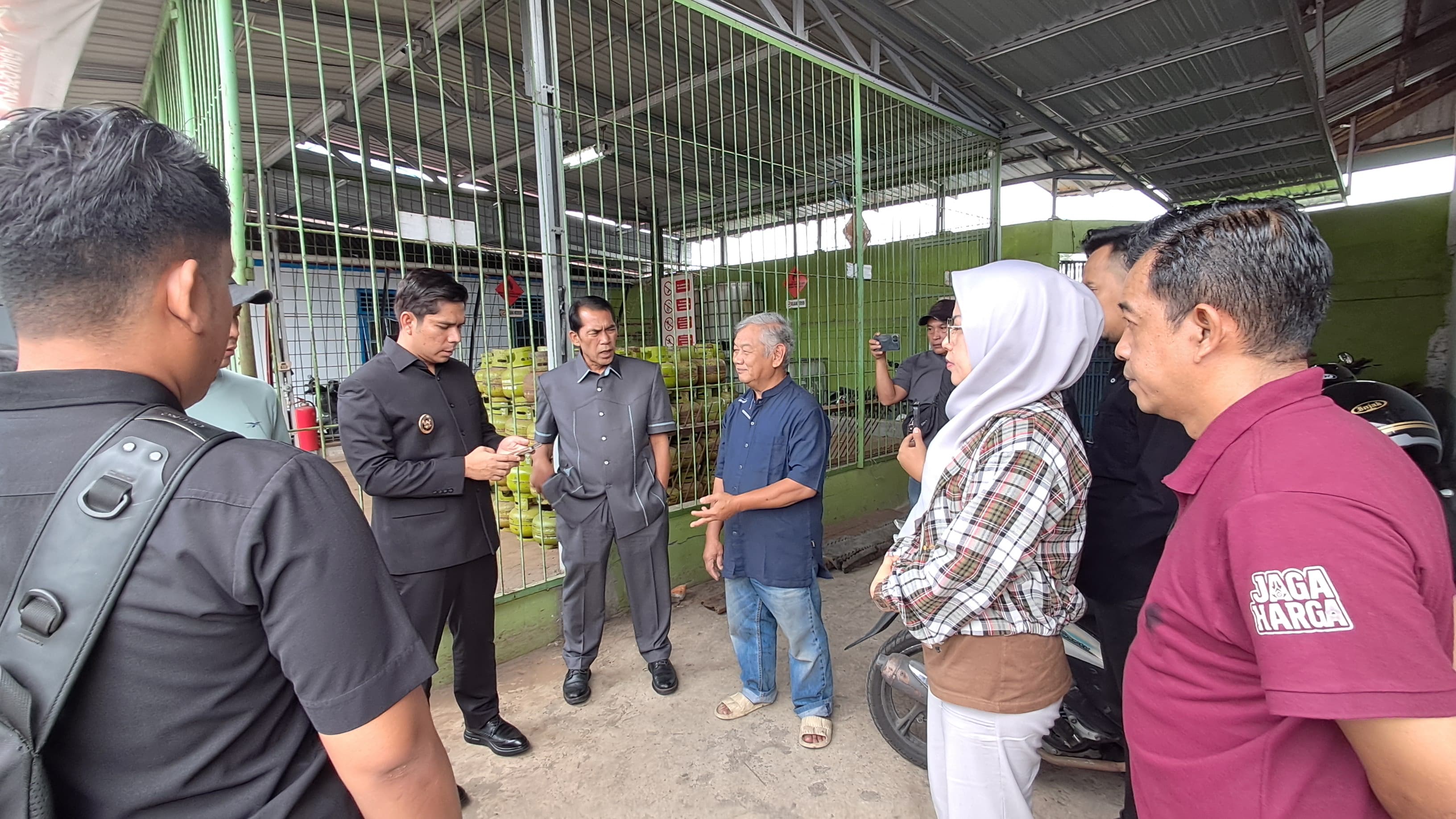 Plt Bupati, Ketua DPRD dan TPID Monitoring Pasar Bang Mego hingga Distributor LPG di Rejang Lebong